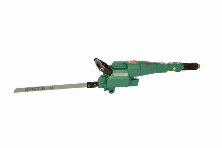 Reciprocating Saw with Twist Throttle Mining Design