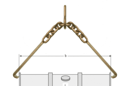 Barrel hook, chain, adjustable